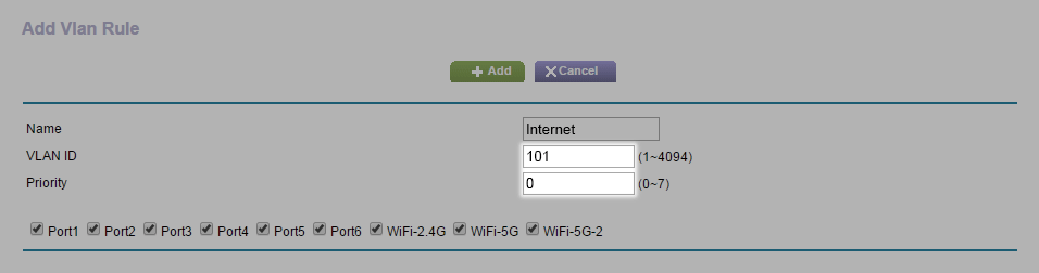 Billede af nogle specifikke indstillinger i Netgear Nighthawk‘s interface.