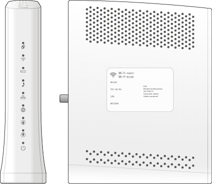 Illustreret Sagemcom router