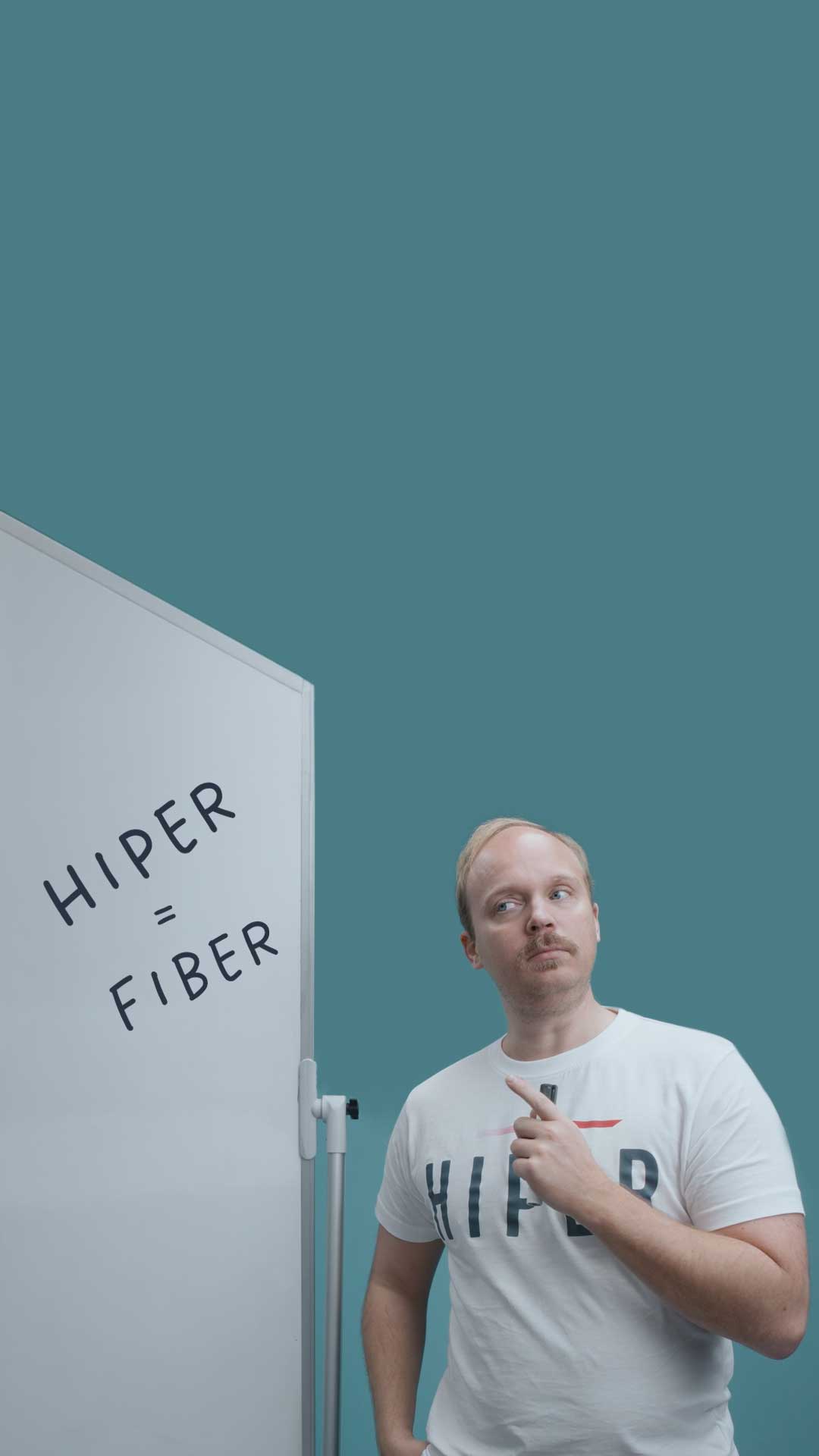 Hiper er lig med fiber. Hos Hiper får du lynhurtigt fibernet til en knivskarp pris.