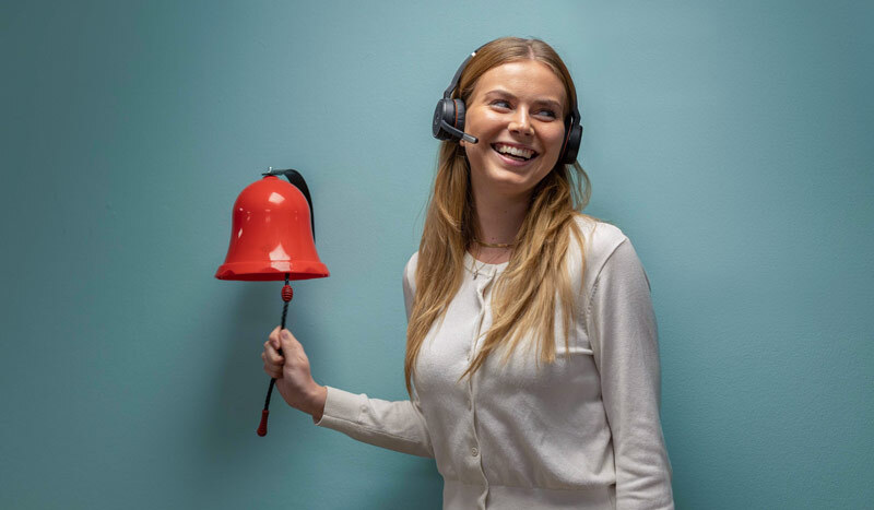 Et billede af Hipers medarbejder.