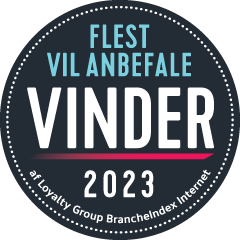 Vinder af Flest Vil Anbefale 2023